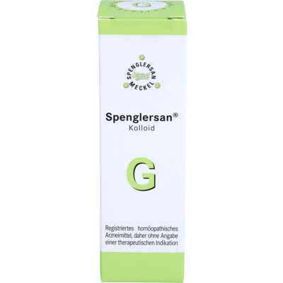 Spenglersan GmbH SPENGLERSAN Kolloid G 20 ml Spenglersan GmbH SPENGLERSAN Kolloid G 20 ml