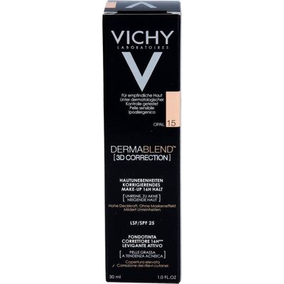 Vichy Dermablend 3D Correction Foundation Opal SPF25 30ml Vichy Dermablend 3D Correction Foundation Opal SPF25 30ml