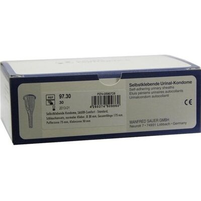 Manfred Sauer GmbH KONDOME Comfort selbstklebend 97.30 30 St. Manfred Sauer GmbH KONDOME Comfort selbstklebend 97.30 30 St.