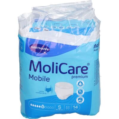Paul Hartmann AG MOLICARE Premium Mobile 6 Tropfen Gr.S 14 St. Paul Hartmann AG MOLICARE Premium Mobile 6 Tropfen Gr.S 14 St.
