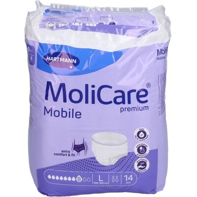 Paul Hartmann AG MOLICARE Premium Mobile 8 Tropfen Gr.L 56 St. Paul Hartmann AG MOLICARE Premium Mobile 8 Tropfen Gr.L 56 St.