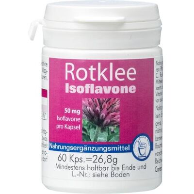 Pharma Peter GmbH ROTKLEE ISOFLAVONE Kapseln 60 St. (26 g) Pharma Peter GmbH ROTKLEE ISOFLAVONE Kapseln 60 St. (26 g)