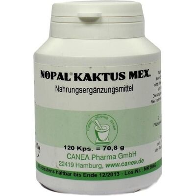 Pharma Peter - NOPAL - Mexikanischer Kaktus - 120 Kapseln - Nahrungsergänzungsmittel Pharma Peter - NOPAL - Mexikanischer Kaktus - 120 Kapseln - Nahrungsergänzungsmittel