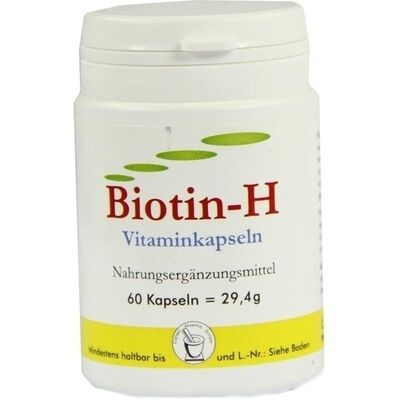 Pharma Peter GmbH BIOTIN H Vitaminkapseln 60 St. (29 g) Pharma Peter GmbH BIOTIN H Vitaminkapseln 60 St. (29 g)