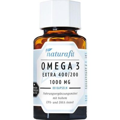 Naturafit - Omega-3 extra - Nahrungsergänzungsmittel Naturafit - Omega-3 extra - Nahrungsergänzungsmittel