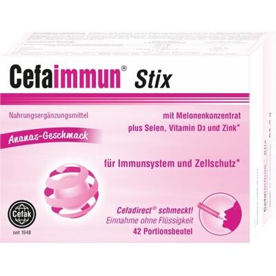 Cefak KG CEFAIMMUN Stix Granulat 42 St. (64,3 g) Cefak KG CEFAIMMUN Stix Granulat 42 St. (64,3 g)