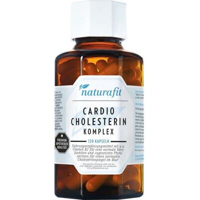 NaturaFit GmbH NATURAFIT Cardio Cholesterin Komplex Kapseln 120 St. (76,9 g) NaturaFit GmbH NATURAFIT Cardio Cholesterin Komplex Kapseln 120 St. (76,9 g)