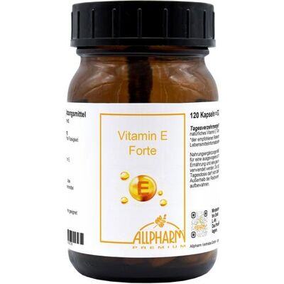 Allpharm Vertriebs GmbH VITAMIN E FORTE Kapseln 120 St. (57,2 g) Allpharm Vertriebs GmbH VITAMIN E FORTE Kapseln 120 St. (57,2 g)