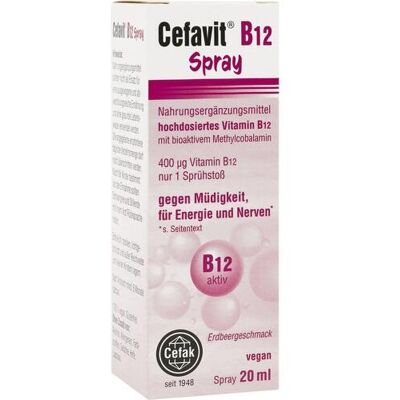 Cefak KG CEFAVIT B12 Spray 20 ml Cefak KG CEFAVIT B12 Spray 20 ml