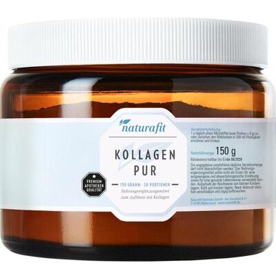 NaturaFit GmbH NATURAFIT Kollagen Pur Pulver 150 g NaturaFit GmbH NATURAFIT Kollagen Pur Pulver 150 g