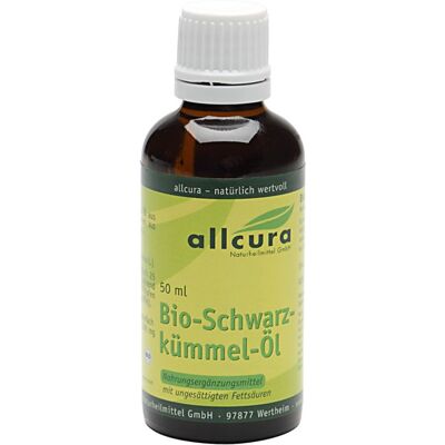 Allcura Schwarzkümmelöl - Ägypten - Kaltgepresst - 50ml - Öl Allcura Schwarzkümmelöl - Ägypten - Kaltgepresst - 50ml - Öl