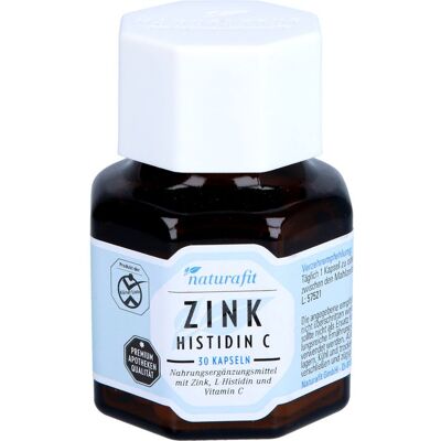 NaturaFit GmbH NATURAFIT Zink Histidin C Kapseln 30 St. (12,7 g) NaturaFit GmbH NATURAFIT Zink Histidin C Kapseln 30 St. (12,7 g)
