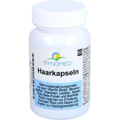 Synomed GmbH HAARKAPSELN Synomed 50 St. (25,5 g) Synomed GmbH HAARKAPSELN Synomed 50 St. (25,5 g)