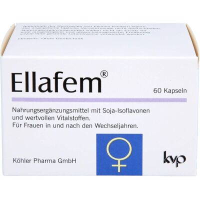 Köhler Pharma GmbH ELLAFEM Kapseln 60 St. (52,4 g) Köhler Pharma GmbH ELLAFEM Kapseln 60 St. (52,4 g)