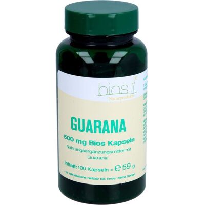 Bios Medical Services GUARANA 500 mg Bios Kapseln 100 St. (59 g) Bios Medical Services GUARANA 500 mg Bios Kapseln 100 St. (59 g)