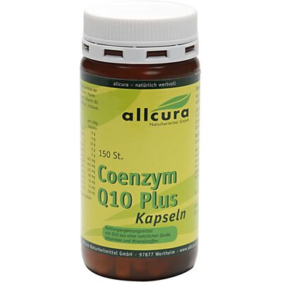 Allcura Naturheilmittel GmbH Coenzym Q10 Plus Kapseln - Nahrungsergänzungsmittel Allcura Naturheilmittel GmbH Coenzym Q10 Plus Kapseln - Nahrungsergänzungsmittel