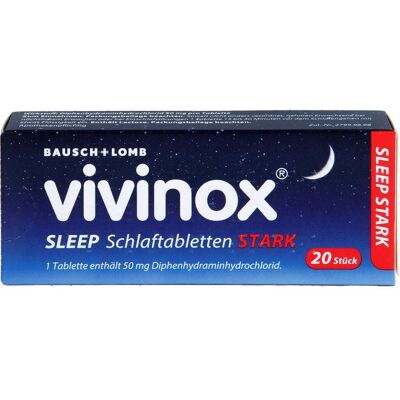 Vivinox Sleep - Diphenhydramin - Schlaftabletten - Kurzzeit Vivinox Sleep - Diphenhydramin - Schlaftabletten - Kurzzeit