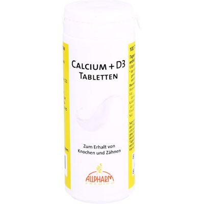 Allpharm Vertriebs GmbH CALCIUM+D3 Tabletten 100 St. (130 g) Allpharm Vertriebs GmbH CALCIUM+D3 Tabletten 100 St. (130 g)