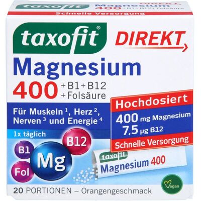 MCM Klosterfrau Vertriebsgesellschaft mbH TAXOFIT Magnesium B Vitamine - Nahrungsergänzung MCM Klosterfrau Vertriebsgesellschaft mbH TAXOFIT Magnesium B Vitamine - Nahrungsergänzung