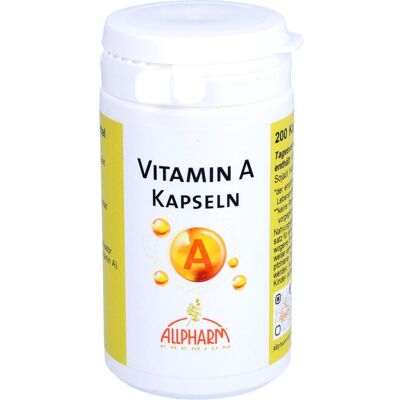 Allpharm Vertriebs GmbH VITAMIN A KAPSELN 200 St. (46 g) Allpharm Vertriebs GmbH VITAMIN A KAPSELN 200 St. (46 g)