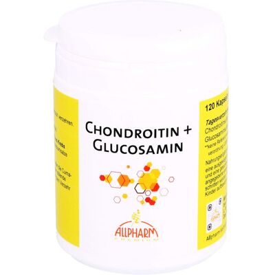 Allpharm Vertriebs GmbH CHONDROITIN GLUCOSAMIN Kapseln 120 St. (84 g) Allpharm Vertriebs GmbH CHONDROITIN GLUCOSAMIN Kapseln 120 St. (84 g)