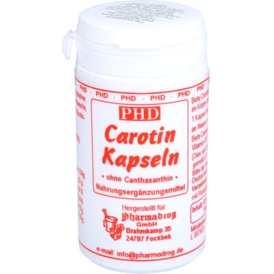 Allpharm Vertriebs GmbH CAROTIN KAPSELN 60 St. Allpharm Vertriebs GmbH CAROTIN KAPSELN 60 St.