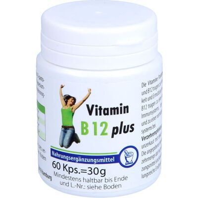 Pharma Peter GmbH VITAMIN B12 PLUS Kapseln 60 St. (30 g) Pharma Peter GmbH VITAMIN B12 PLUS Kapseln 60 St. (30 g)