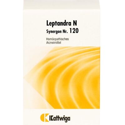 Kattwiga Arzneimittel GmbH SYNERGON KOMPLEX 120 Leptandra N Tabletten 200 St. Kattwiga Arzneimittel GmbH SYNERGON KOMPLEX 120 Leptandra N Tabletten 200 St.
