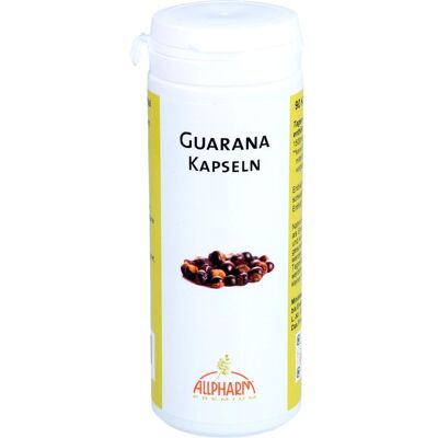Allpharm Vertriebs GmbH GUARANA KAPSELN 90 St. (54 g) Allpharm Vertriebs GmbH GUARANA KAPSELN 90 St. (54 g)