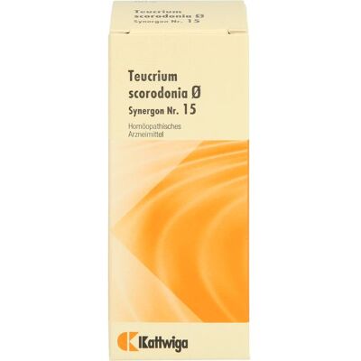 Kattwiga Arzneimittel GmbH SYNERGON KOMPLEX 15 Teucrium Urtinktur 50 ml Kattwiga Arzneimittel GmbH SYNERGON KOMPLEX 15 Teucrium Urtinktur 50 ml