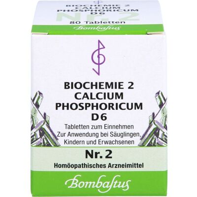 Bombastus Calcium Phosphoricum D 6 - Homöopathische Tabletten Bombastus Calcium Phosphoricum D 6 - Homöopathische Tabletten