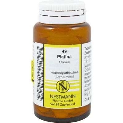 Nestmann Pharma GmbH PLATINA F Komplex Nr.49 Tabletten 120 St. Nestmann Pharma GmbH PLATINA F Komplex Nr.49 Tabletten 120 St.
