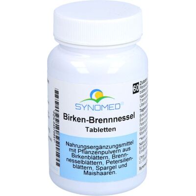 Synomed GmbH BIRKEN BRENNESSEL Tabletten 60 St. (33 g) Synomed GmbH BIRKEN BRENNESSEL Tabletten 60 St. (33 g)