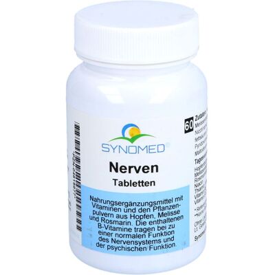 Synomed GmbH NERVEN TABLETTEN 60 St. (30 g) Synomed GmbH NERVEN TABLETTEN 60 St. (30 g)