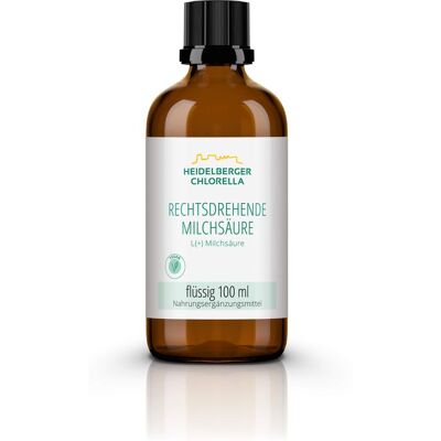 Heidelberger Chlorella GmbH RECHTSDREHENDE Milchsäure 100 ml Heidelberger Chlorella GmbH RECHTSDREHENDE Milchsäure 100 ml