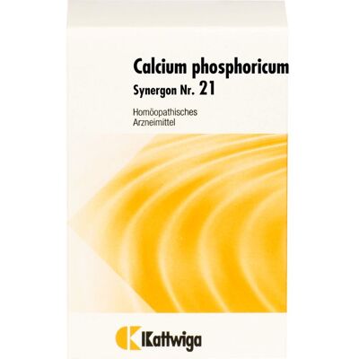 Kattwiga Arzneimittel GmbH SYNERGON KOMPLEX 21 Calcium phosphoricum Tabletten 200 St. Kattwiga Arzneimittel GmbH SYNERGON KOMPLEX 21 Calcium phosphoricum Tabletten 200 St.
