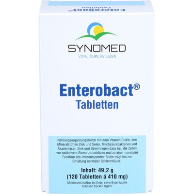 Synomed - Enterobact - 120 Tabletten - Nahrungsergänzung Synomed - Enterobact - 120 Tabletten - Nahrungsergänzung