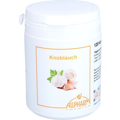 Allpharm Vertriebs GmbH KNOBLAUCH KAPSELN 120 St. (72 g) Allpharm Vertriebs GmbH KNOBLAUCH KAPSELN 120 St. (72 g)