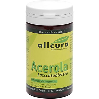 Allcura Acerola Lutschtabletten - Nahrungsergänzung Allcura Acerola Lutschtabletten - Nahrungsergänzung