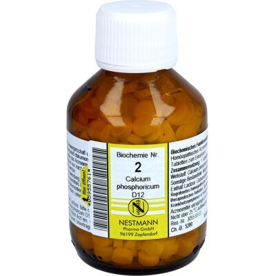 Nestmann Pharma GmbH BIOCHEMIE 2 Calcium phosphoricum D 12 Tabletten 400 St. Nestmann Pharma GmbH BIOCHEMIE 2 Calcium phosphoricum D 12 Tabletten 400 St.