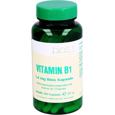 Bios Medical Services VITAMIN B1 1,4 mg Bios Kapseln 100 St. (27 g) Bios Medical Services VITAMIN B1 1,4 mg Bios Kapseln 100 St. (27 g)