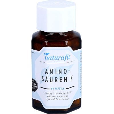 NaturaFit GmbH NATURAFIT Aminosäuren K Kapseln 60 St. (31,8 g) NaturaFit GmbH NATURAFIT Aminosäuren K Kapseln 60 St. (31,8 g)