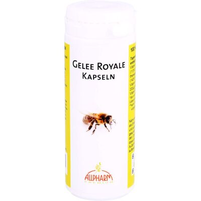 Allpharm Vertriebs GmbH GELEE ROYALE Kapseln 100 St. (41,1 g) Allpharm Vertriebs GmbH GELEE ROYALE Kapseln 100 St. (41,1 g)