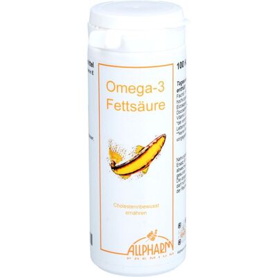 Allpharm Vertriebs GmbH OMEGA-3-FETTSÄUREN Kapseln 100 St. (67,6 g) Allpharm Vertriebs GmbH OMEGA-3-FETTSÄUREN Kapseln 100 St. (67,6 g)