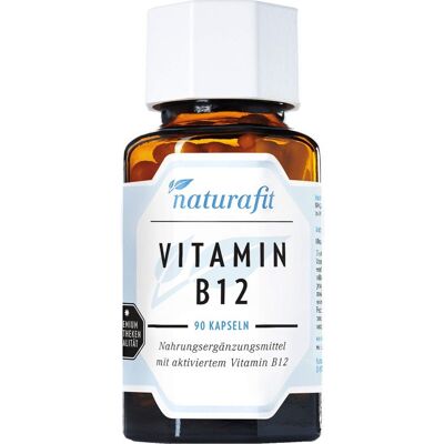 NaturaFit GmbH NATURAFIT Vitamin B12 Kapseln 90 St. (25,2 g) NaturaFit GmbH NATURAFIT Vitamin B12 Kapseln 90 St. (25,2 g)