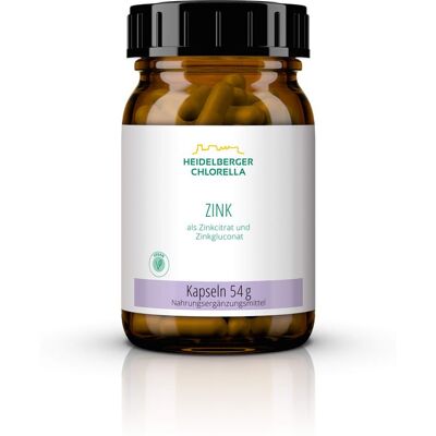 Heidelberger Chlorella GmbH ZINK KAPSELN 120 St. (60 g) Heidelberger Chlorella GmbH ZINK KAPSELN 120 St. (60 g)