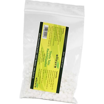 Allcura Naturheilmittel GmbH STEVIA TABS Nachfüllpacket 500 St. (31 g) Allcura Naturheilmittel GmbH STEVIA TABS Nachfüllpacket 500 St. (31 g)