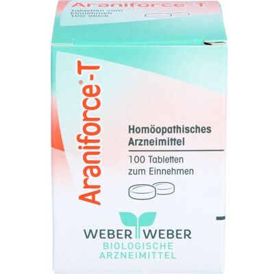 Weber ARANIFORCE T Tabletten 100 St. Weber ARANIFORCE T Tabletten 100 St.