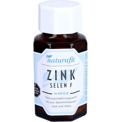 NaturaFit GmbH NATURAFIT Zink Selen F Kapseln 90 St. (31,5 g) NaturaFit GmbH NATURAFIT Zink Selen F Kapseln 90 St. (31,5 g)