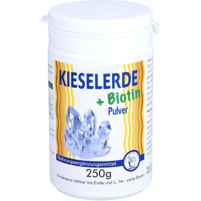 Pharma Peter GmbH KIESELERDE+BIOTIN Pulver 250 g Pharma Peter GmbH KIESELERDE+BIOTIN Pulver 250 g